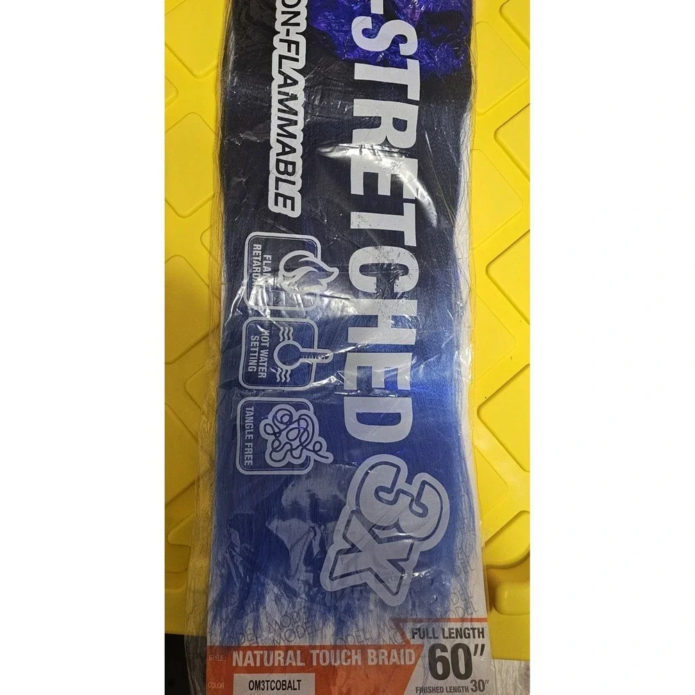 Braiding‎ Hair Lot Pre Stretched Xpression Spectra Indian Remy Bundle 5 Packs